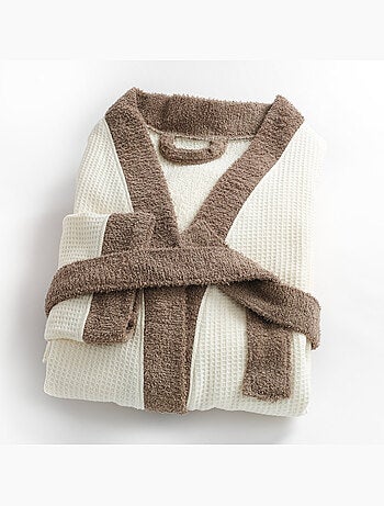 Accappatoio misto cotone 57 fili double face nido d'ape SUAVE