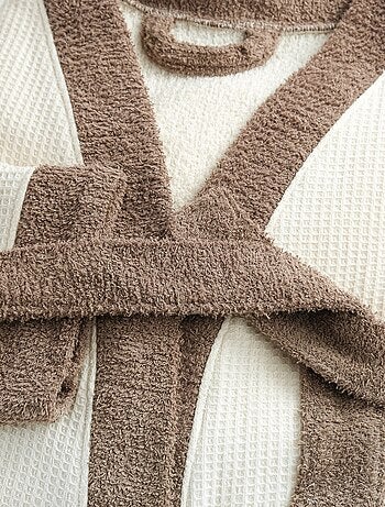 Accappatoio misto cotone 57 fili double face nido d'ape SUAVE