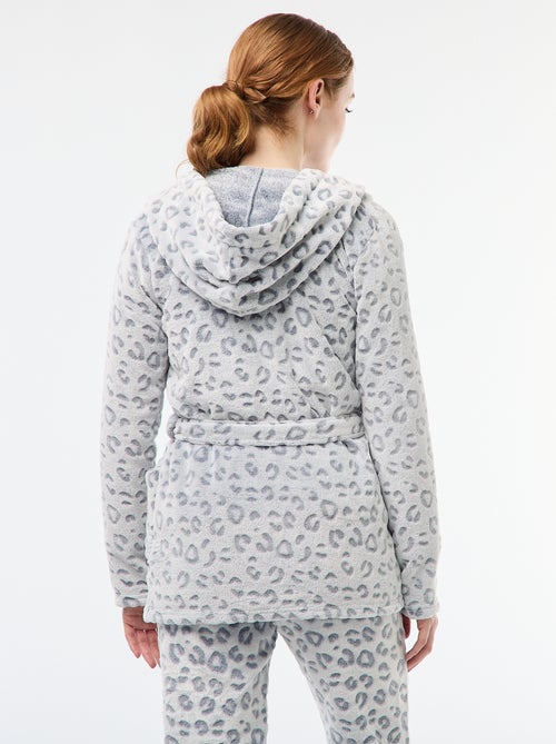 Accappatoio morbido in pile - Kiabi