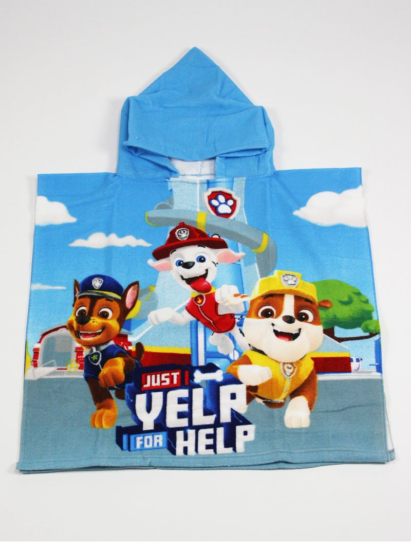 Accappatoio 'Paw Patrol' blu - Kiabi