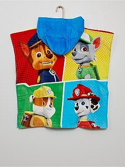 Vestaglia Paw Patrol Nickelodeon - Accappatoio In Peluche Per Bambini
