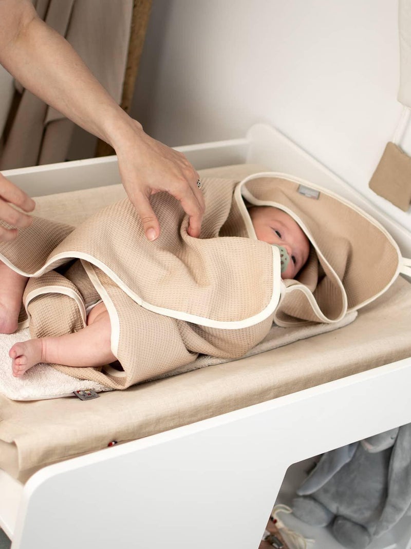 Accappatoio per bambini in cotone a nido d'ape | sevira kids | sevira kids Blu - Kiabi