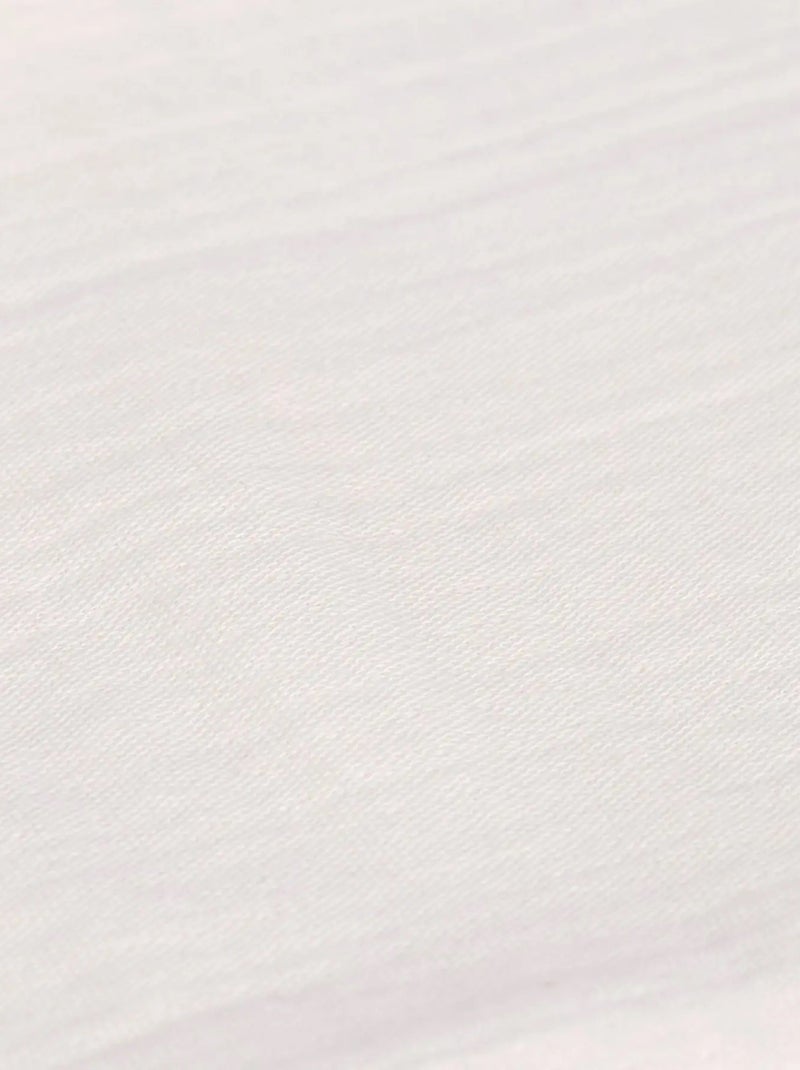 Accappatoio per bambini in garza di cotone PROMO LINGE Bianco - Kiabi