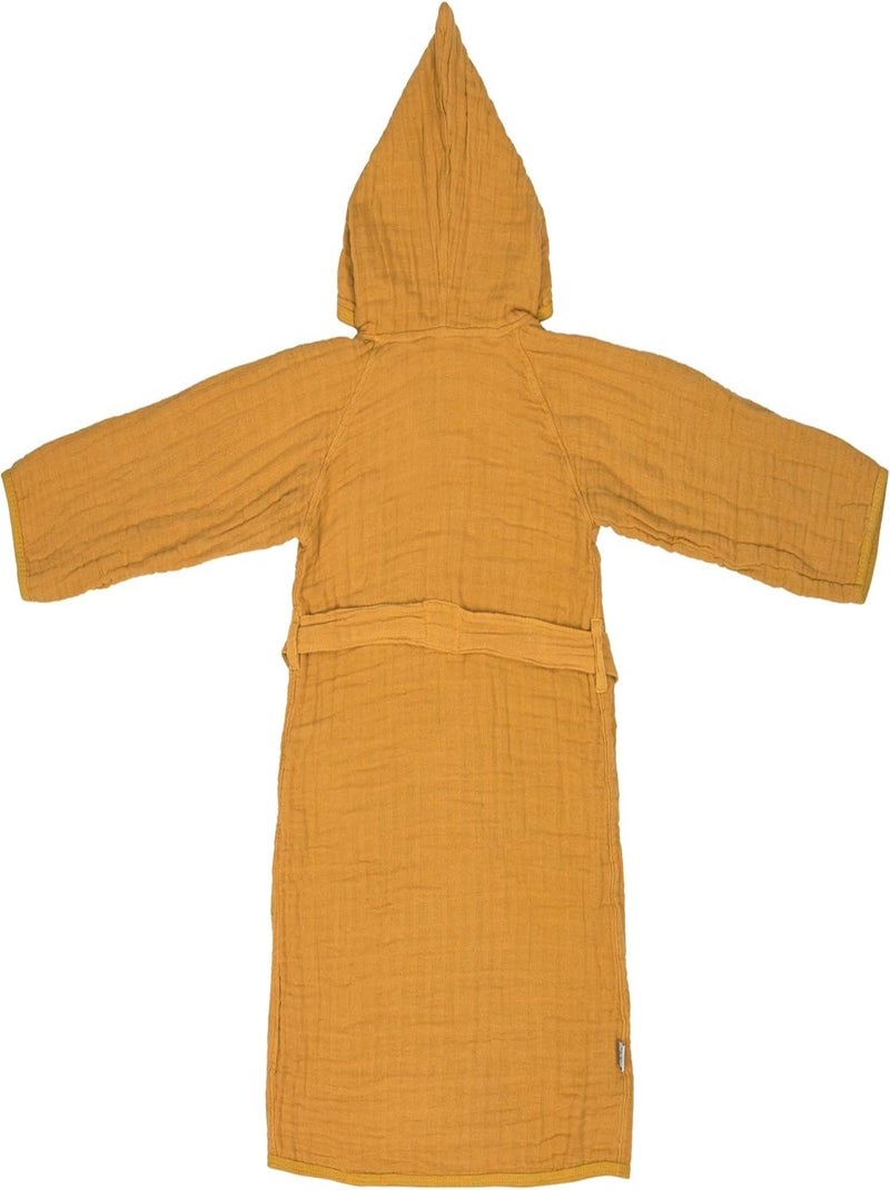Accappatoio per bambini in garza di cotone PROMO LINGE Giallo - Kiabi