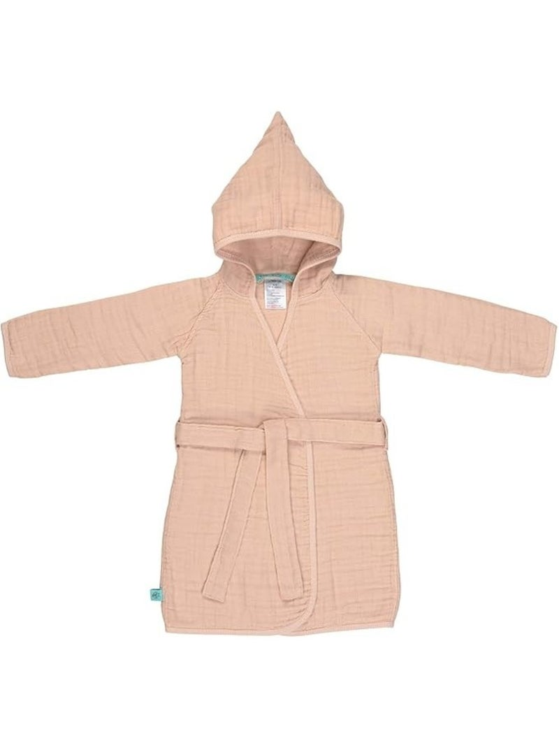 Accappatoio per bambini in garza di cotone PROMO LINGE Rosa - Kiabi