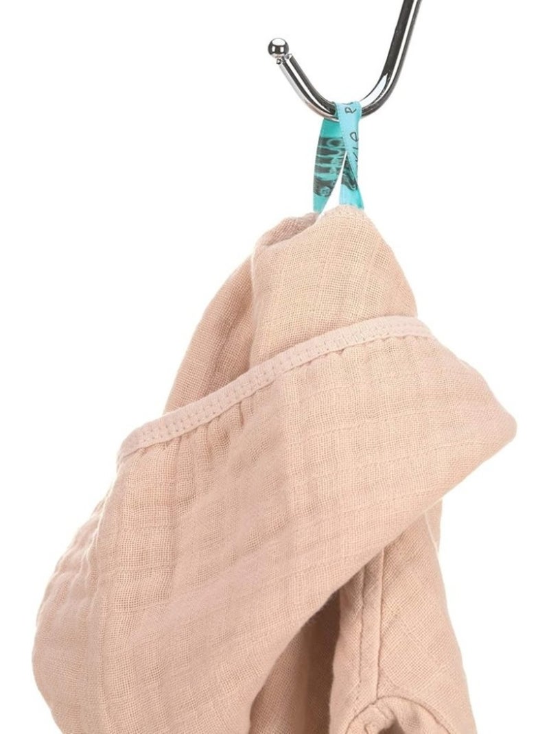 Accappatoio per bambini in garza di cotone PROMO LINGE Rosa - Kiabi