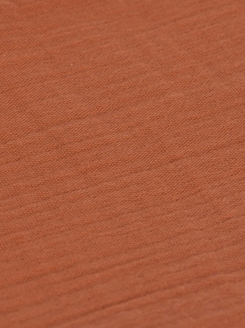 Accappatoio per bambini in garza di cotone PROMO LINGE Terracotta - Kiabi