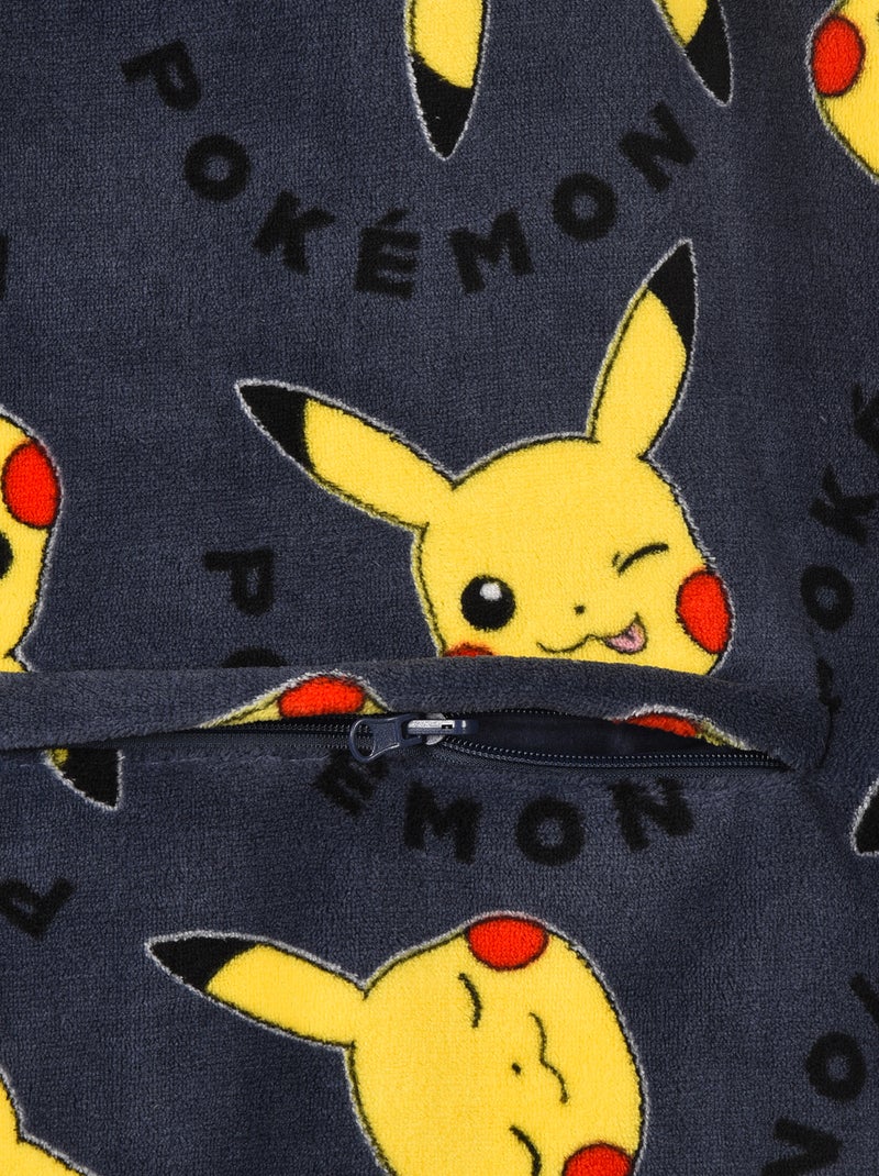 Accappatoio 'Pokémon' in pile all-over Blu - Kiabi