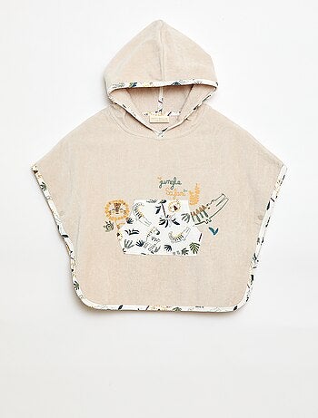 Accappatoio poncho