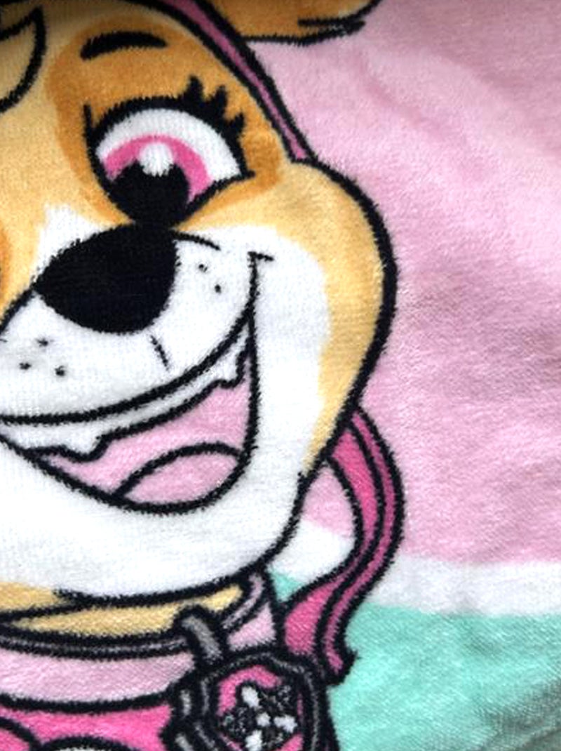 Accappatoio poncho 'Paw Patrol' Bianco - Kiabi