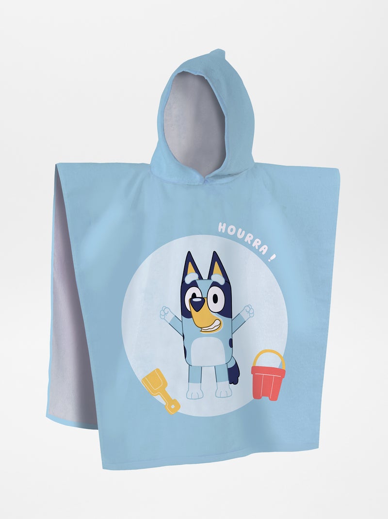 Accappatoio stampato blu - Kiabi