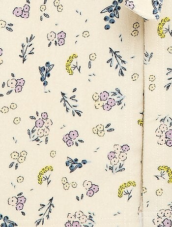 Accappatoio stampato in spugna di cotone