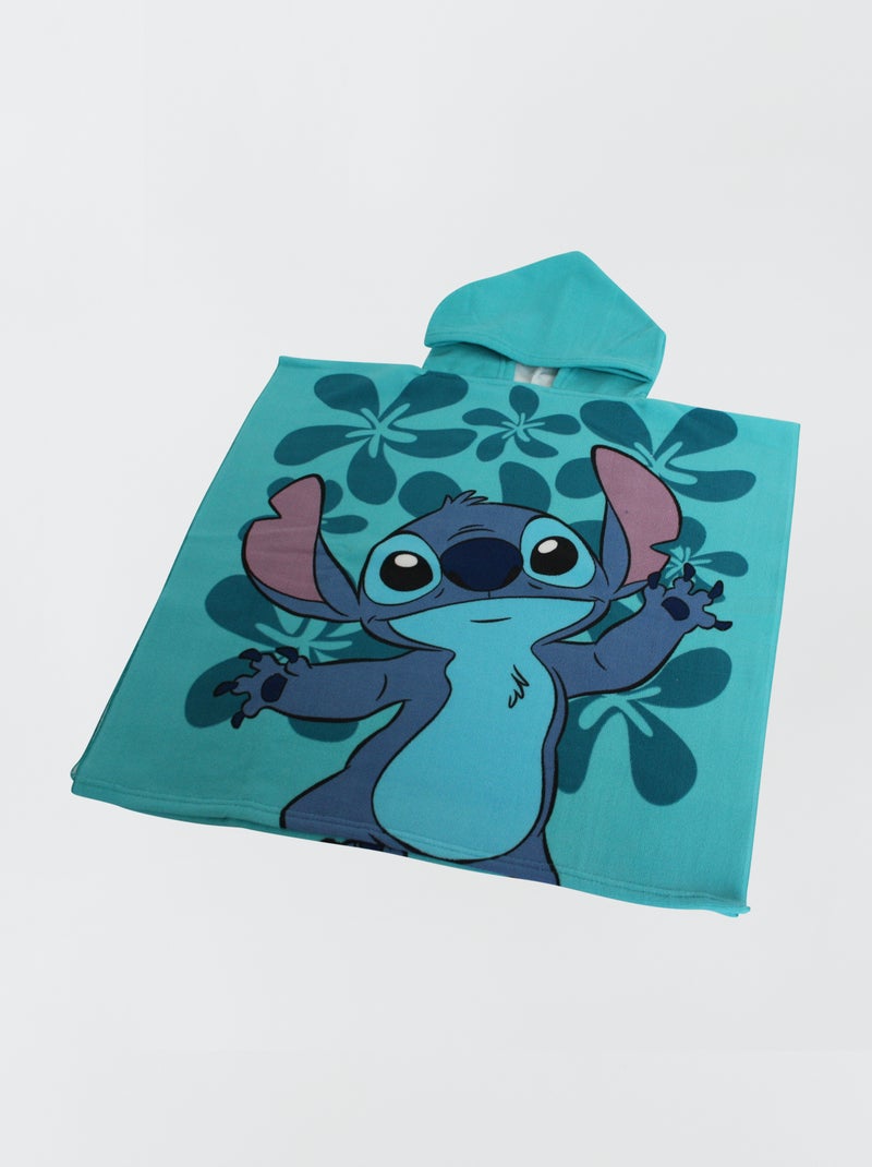 Accappatoio stampato 'Stitch' blu - Kiabi