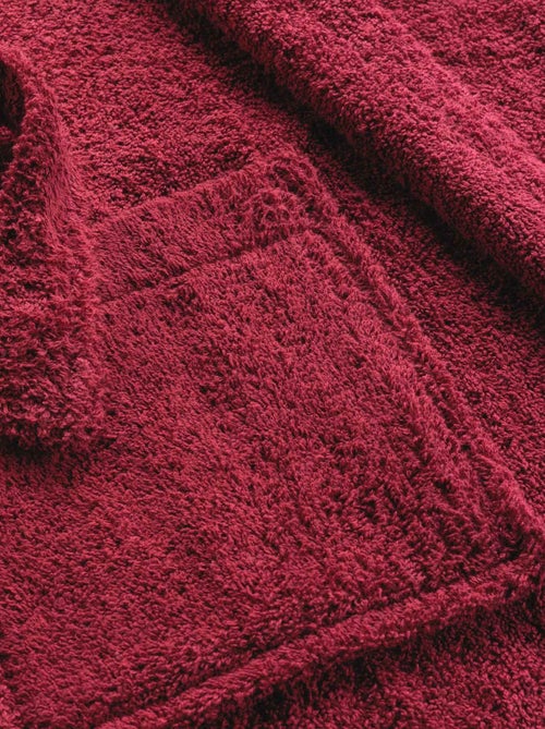 Accappatoio tinta unita con collo a scialle - Kiabi Accappatoio tinta unita con collo a scialle - Kiabi
