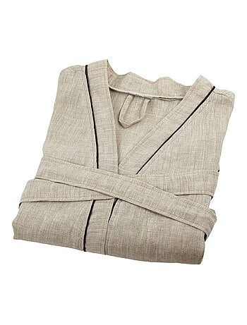 Accappatoio unisex 100% lino naturale