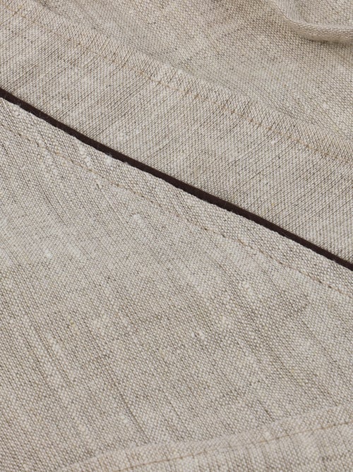 Accappatoio unisex 100% lino naturale - Kiabi Accappatoio unisex 100% lino naturale - Kiabi