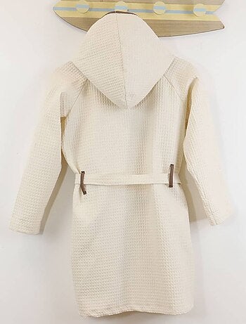 Accappatoio unisex per bambini in cotone a nido d'ape JADOU