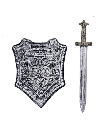 Accessori cavaliere bambini – set spada e scudo | Labay