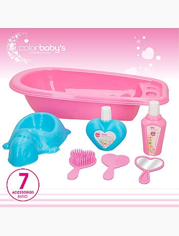 Accessori per giocattoli per bambini di con vasca da bagno colorbaby's