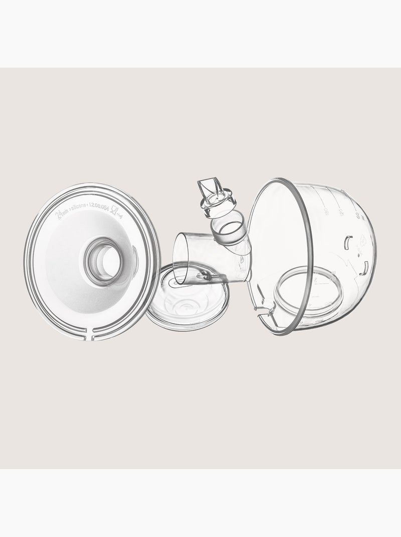 Accessori per il tiralatte Fidi Free Set Blu cielo/Grigio/Bianco perla/Trasparente - Kiabi