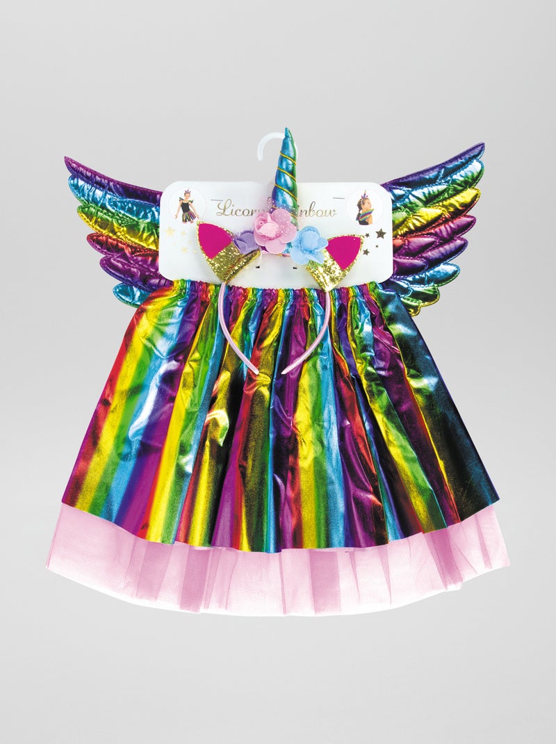 Accessori 'unicorno' - Travestimento multicolore - Kiabi