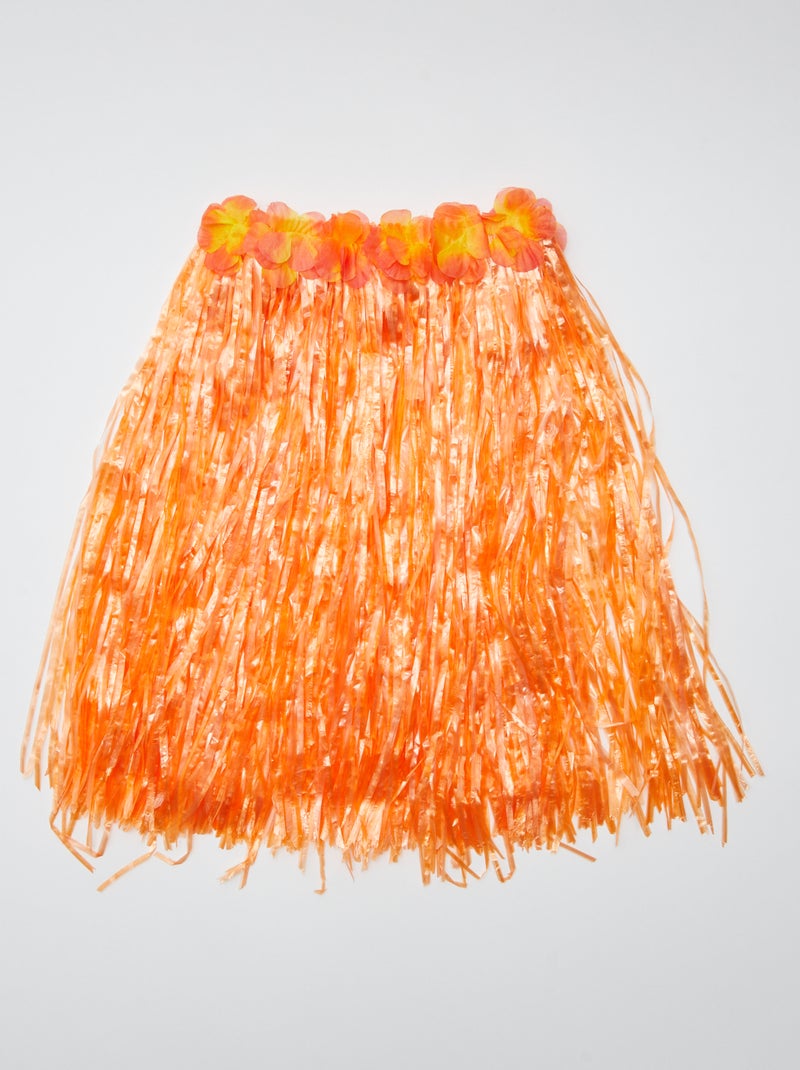 Accessorio gonna hawaiana arancione - Kiabi