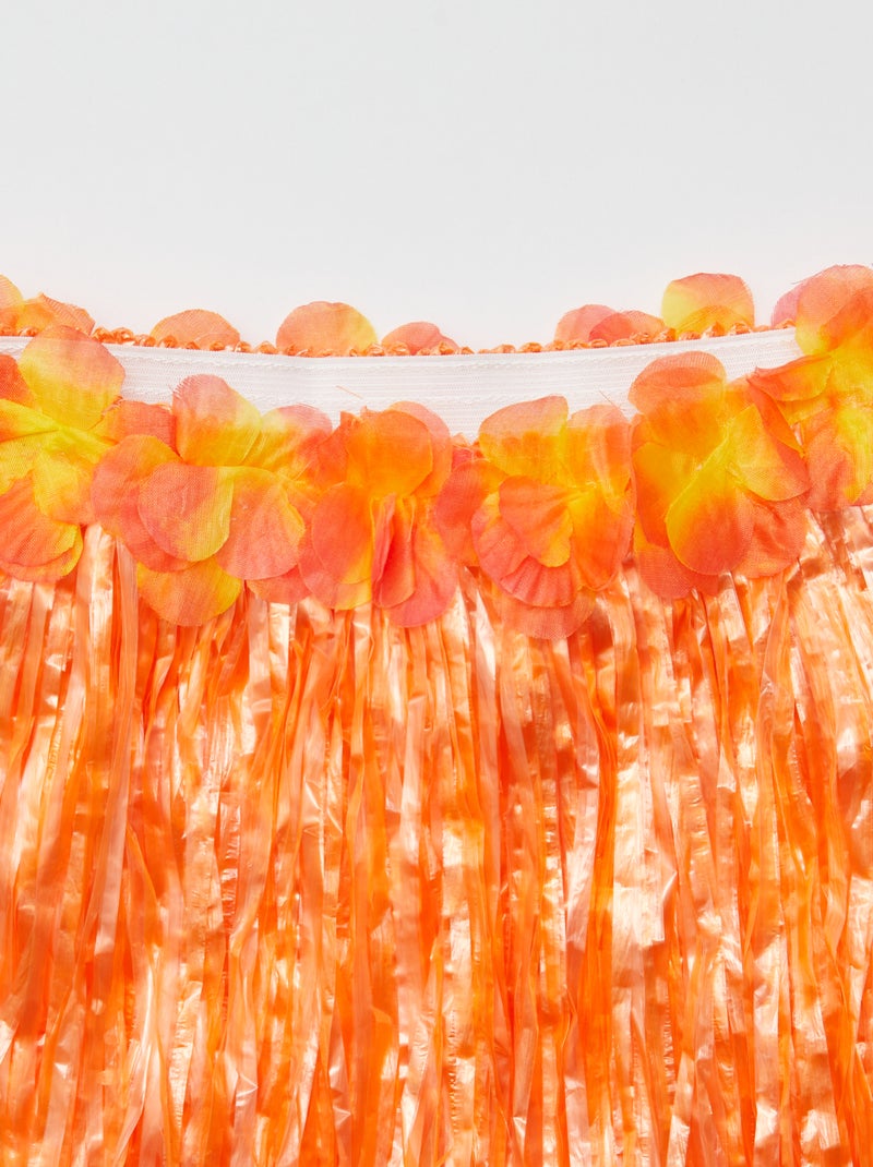Accessorio gonna hawaiana arancione - Kiabi