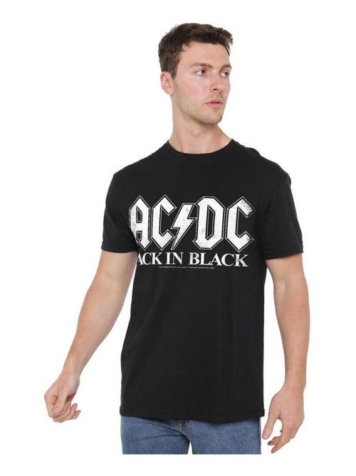 AC/DC Back In Black Maglietta Uomo - Kiabi