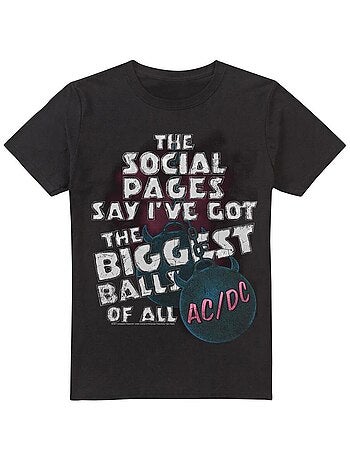AC/DC Big Balls Maglietta Uomo