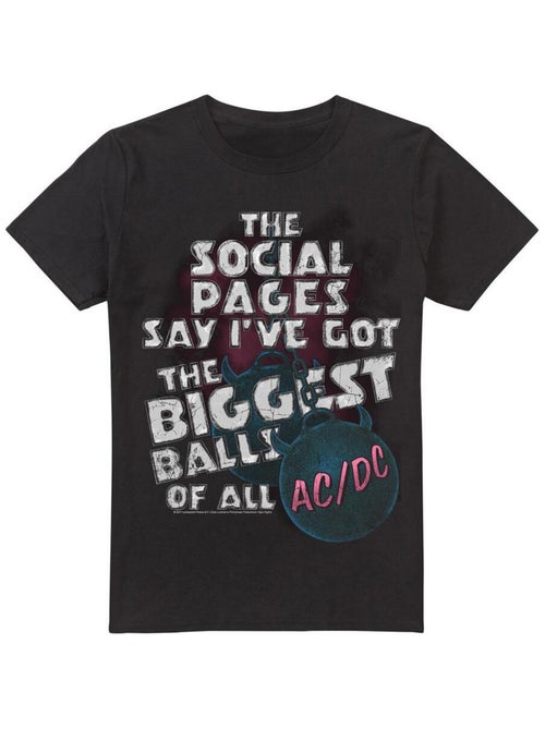 AC/DC Big Balls Maglietta Uomo - Kiabi AC/DC Big Balls Maglietta Uomo - Kiabi