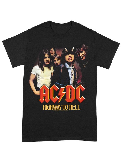 AC/DC Highway To Hell Maglietta Adulto Unisex - Kiabi AC/DC Highway To Hell Maglietta Adulto Unisex - Kiabi