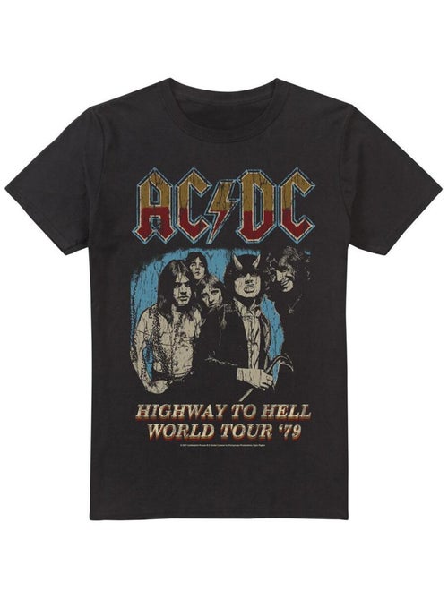 AC/DC Highway World Tour 79 Maglietta Uomo - Kiabi