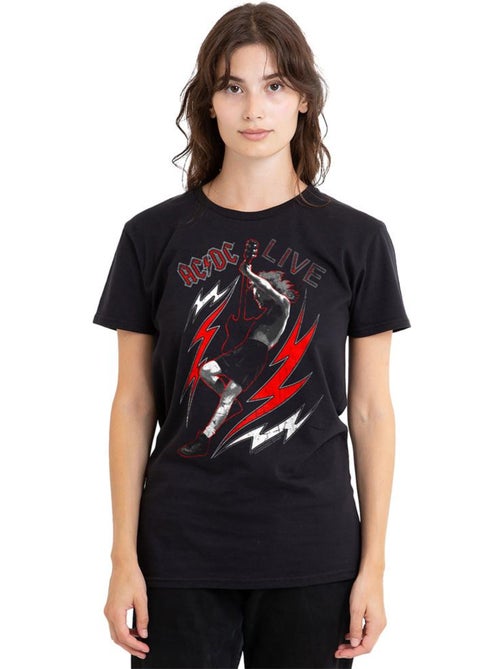 AC/DC Live Maglietta Adulto Unisex - Kiabi AC/DC Live Maglietta Adulto Unisex - Kiabi