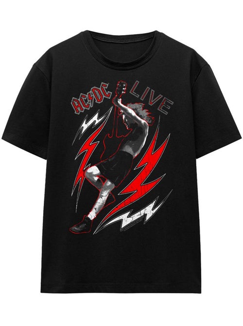 AC/DC Live Maglietta Adulto Unisex - Kiabi AC/DC Live Maglietta Adulto Unisex - Kiabi