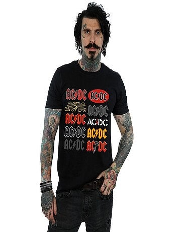 AC/DC Maglietta Logo Uomo