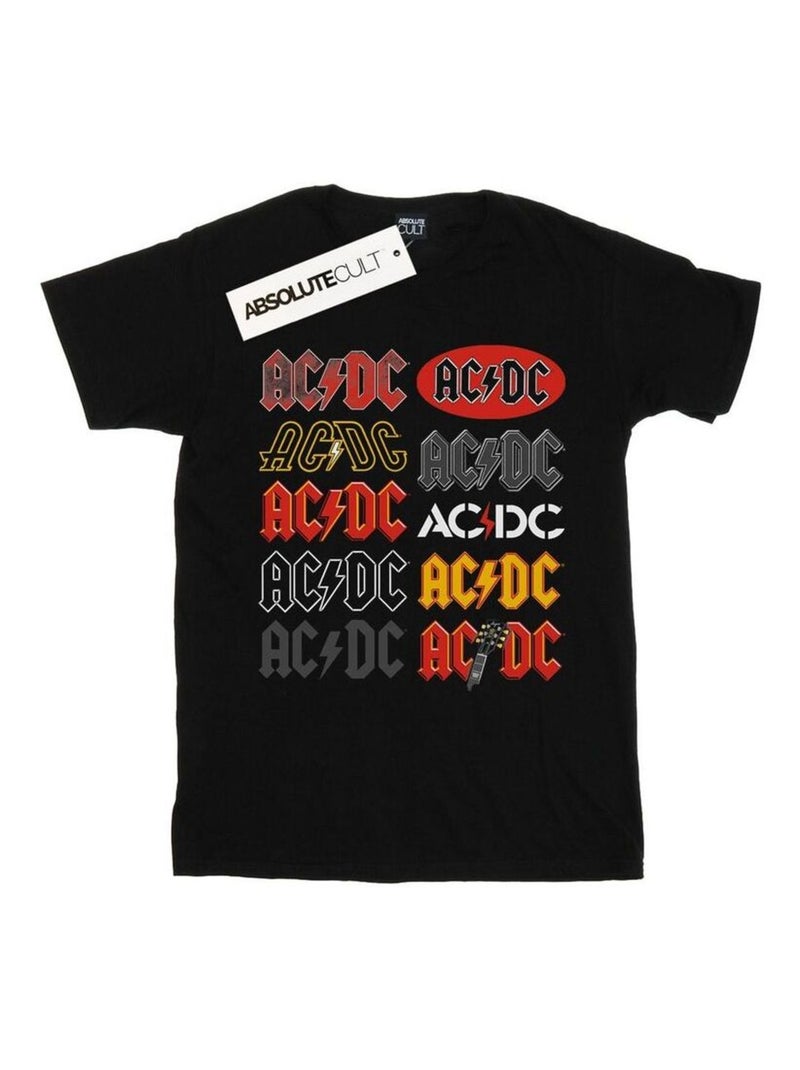 AC/DC Maglietta Logo Uomo Nero - Kiabi