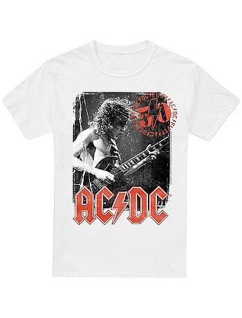AC/DC Maglietta Poster per Francobolli Uomo