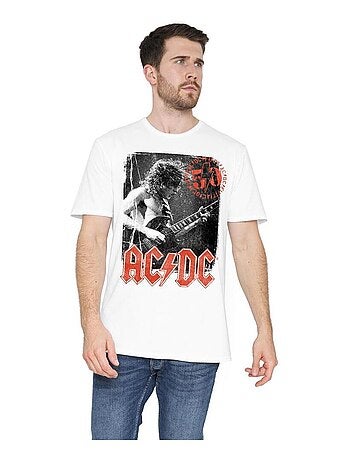 AC/DC Maglietta Poster per Francobolli Uomo
