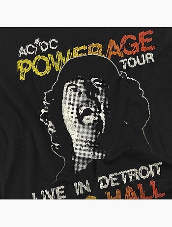 AC/DC Powerage Tour Maglietta Adulto Unisex