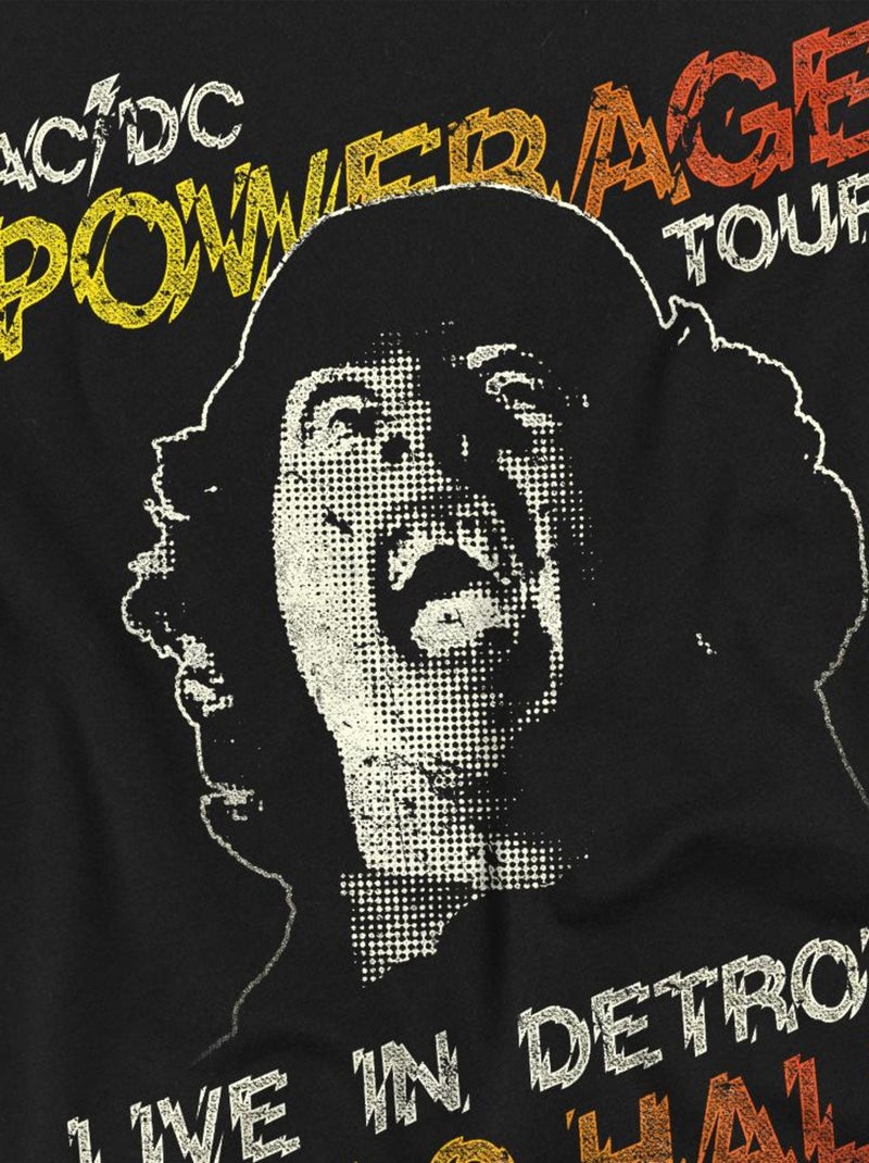 AC/DC Powerage Tour Maglietta Uomo Nero - Kiabi