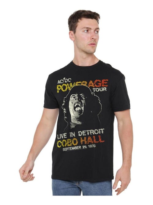 AC/DC Powerage Tour Maglietta Uomo - Kiabi