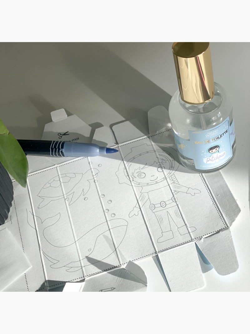 Acqua di colonia bambino agrumi basilico 50 ml Blu cielo - Kiabi