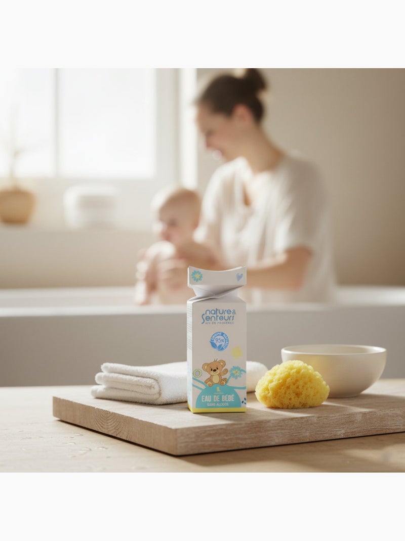 Acqua profumata neonato 50 ml senza alcol Blu - Kiabi