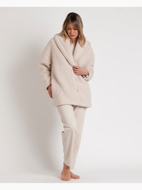 ADMAS CLASSIC Accappatoio a maniche lunghe da donna Warm Relax Home - Kiabi ADMAS CLASSIC Accappatoio a maniche lunghe da donna Warm Relax Home - Kiabi