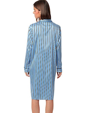 ADMAS CLASSIC Adm Secret Canotta aperta in raso a maniche lunghe da donna