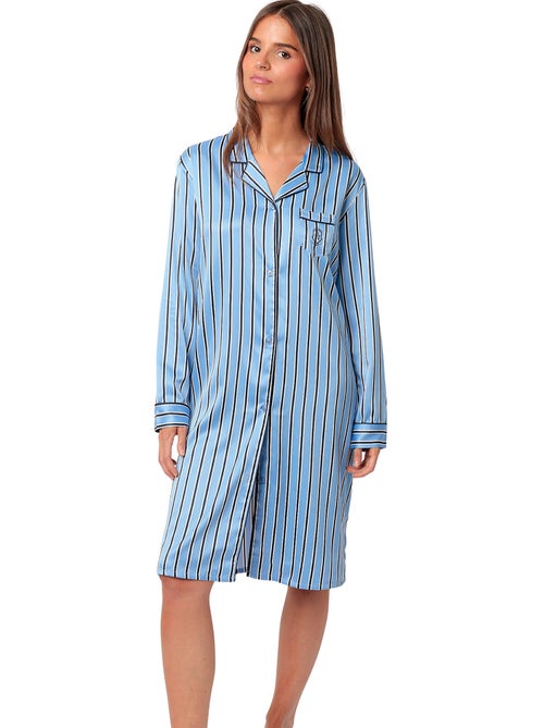 ADMAS CLASSIC Adm Secret Canotta aperta in raso a maniche lunghe da donna - Kiabi ADMAS CLASSIC Adm Secret Canotta aperta in raso a maniche lunghe da donna - Kiabi