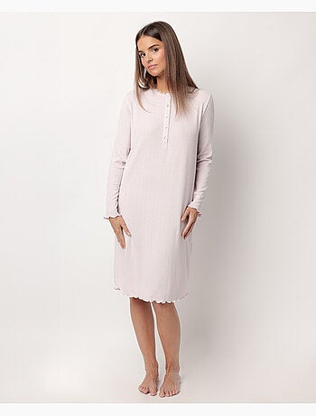 ADMAS CLASSIC Canotta con patta romantica a maniche lunghe per donna