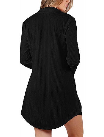 ADMAS CLASSIC Canotta elegante a righe a maniche lunghe per donna