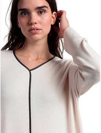 ADMAS CLASSIC Elegante canotta a maniche lunghe per donna At Home