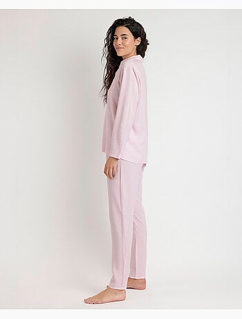 ADMAS CLASSIC Pigiama aperto a maniche lunghe classico Spiga da donna